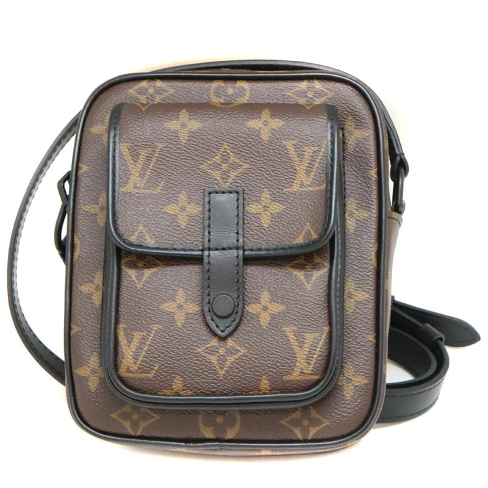 Louis Vuitton Christopher Wearable Wallet Monogram Macassar Brown